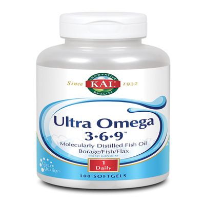 Solaray Ultra Omega 3 6 9 100Pearls