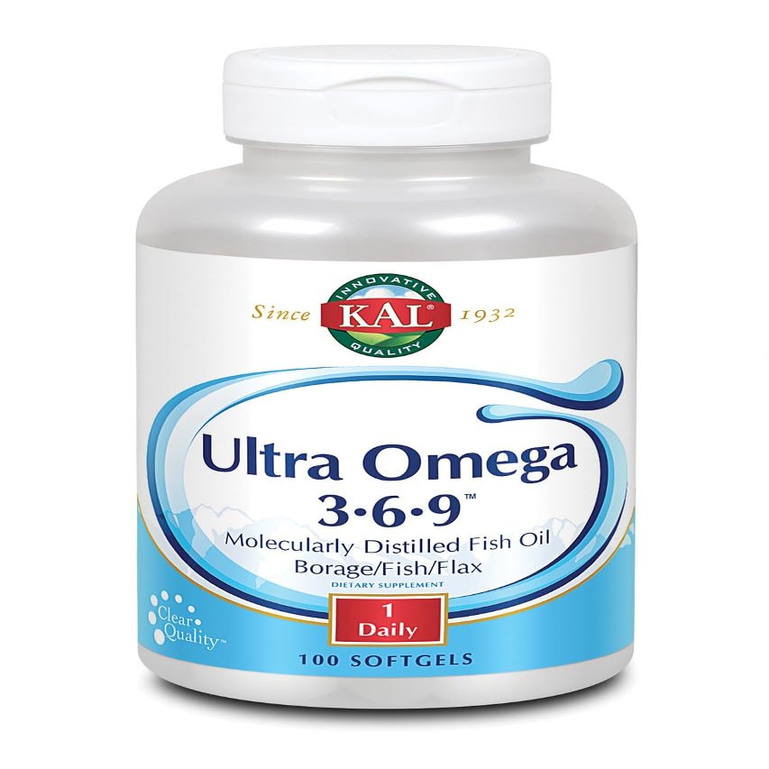 Solaray Ultra Omega 3 6 9 100Pearls