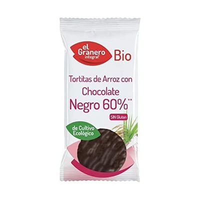 GRANERO Choco Black Rice Cakes 100G