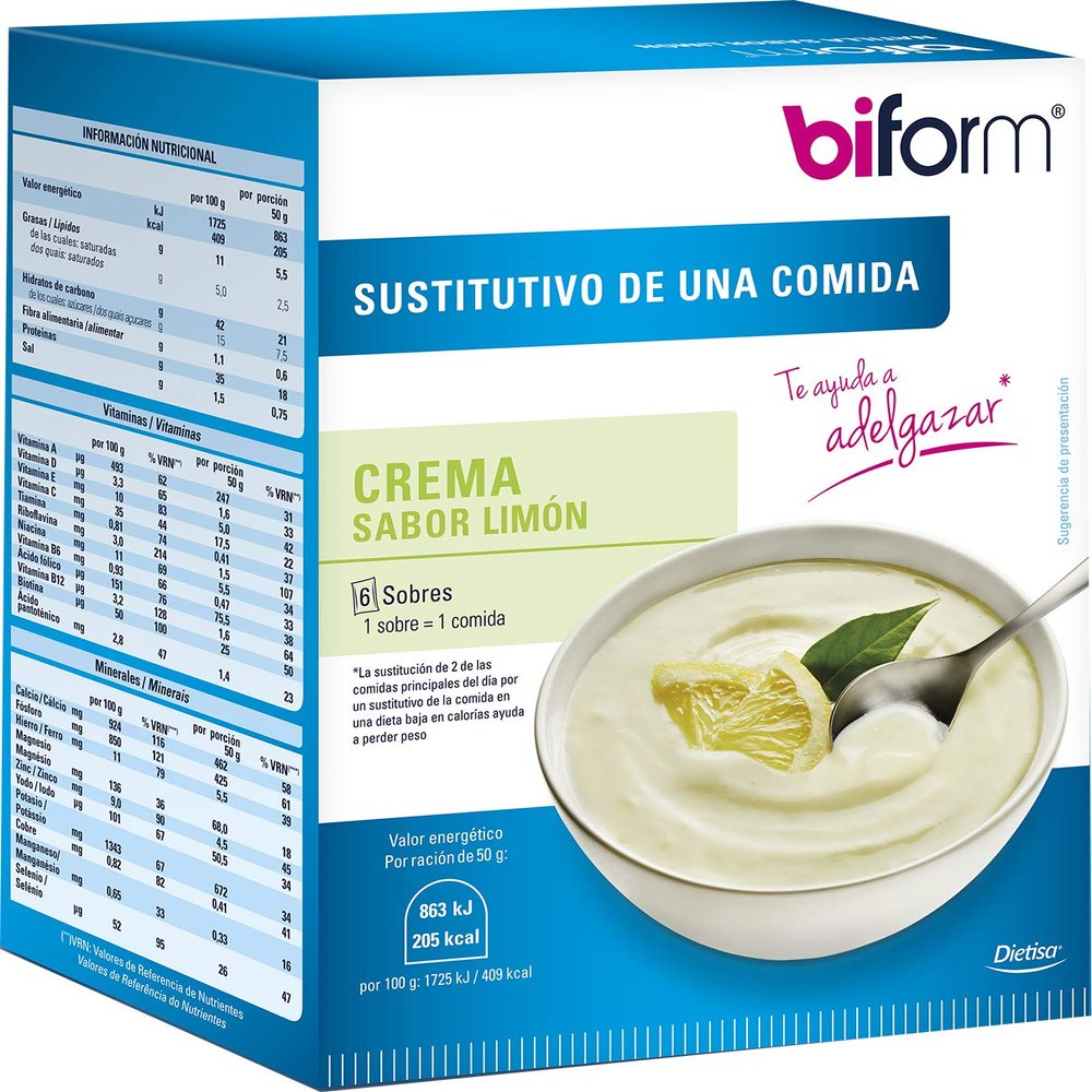 Dietisa Lemon Custard Biform 6Sbrs