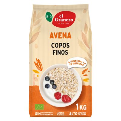 GRANERO Oat Flakes Bio 1Kg Suaves