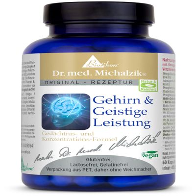 Brain & Mental Performance by Dr. Michalzik M.D. - Free of additives