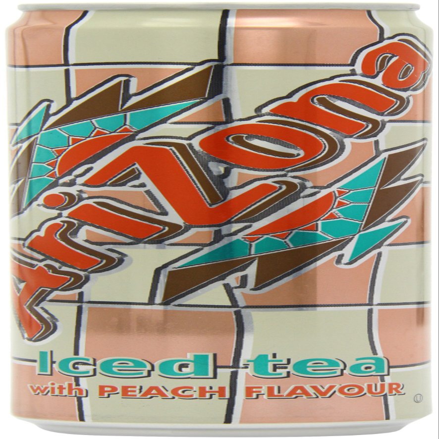 Arizona Cans Peach Iced Tea 355 ml (Pack of 6)
