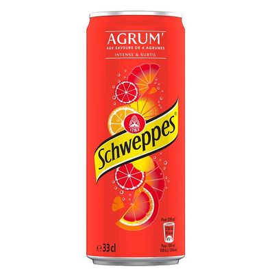 Schweppes Agrum 'slim box - 6 x 33 cl