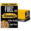 FUEL10K Protein Boosted, Chunky Granola, Peanut Loaded, 6 x 400 Gram Box - High Fibre, Vitamin Boosted Vegan Cereal with Roasted Peanuts & Whole Grain Oat Flakes view 1