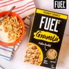 FUEL10K Protein Boosted, Chunky Granola, Peanut Loaded, 6 x 400 Gram Box - High Fibre, Vitamin Boosted Vegan Cereal with Roasted Peanuts & Whole Grain Oat Flakes view 4