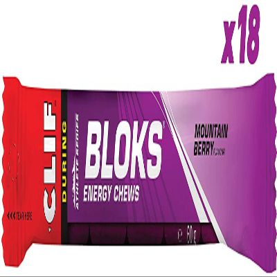 SHOT BLOKS : Energy Chews : MOUNTAIN BERRY X18