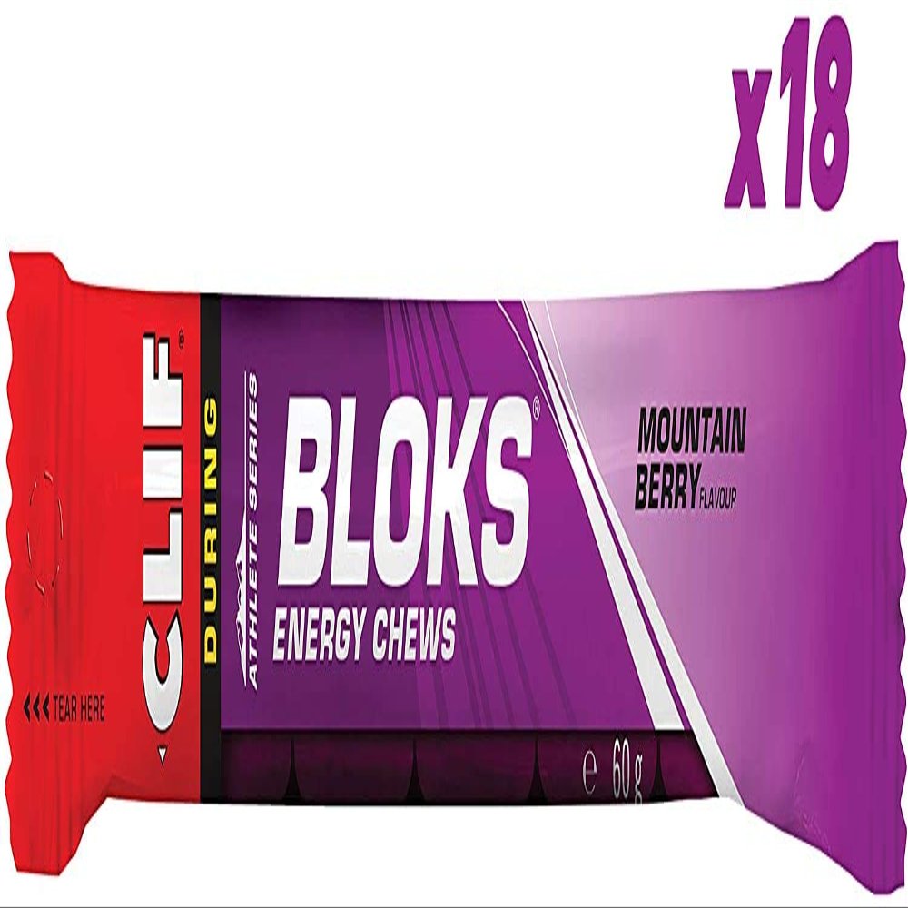 SHOT BLOKS : Energy Chews : MOUNTAIN BERRY X18