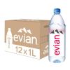 Evian Still Mineral Water,12x1L view 1