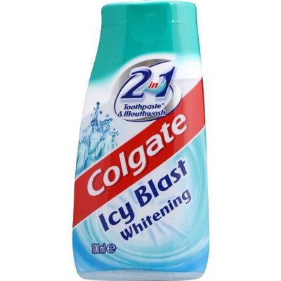 Colgate 2in1 Icy Blast Whitening Toothpaste 100ml