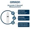 OMRON GentleTemp 520 Digital Ear Thermometer - Accurate Readings in Celsius and Fahrenheit with Large Easy-to-Read Display - White view 4