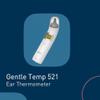 OMRON GentleTemp 521 Digital Ear Thermometer - 3-in-1 Measurement for Ear, Surface, and Room - For Adults and Kids - 1-Second Readings in Celsius and Fahrenheit with Backlight and 25-Reading Memory view 2