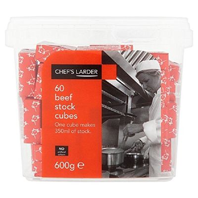 Chef's Larder 60 Beef Stock Cubes 600g