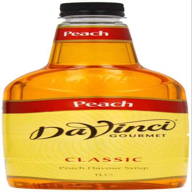 Da Vinci Peach Syrup 1 Litre