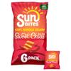 Sunbites Sun Ripened Sweet Chilli Multipack Snacks Crisps 6x25g view 1
