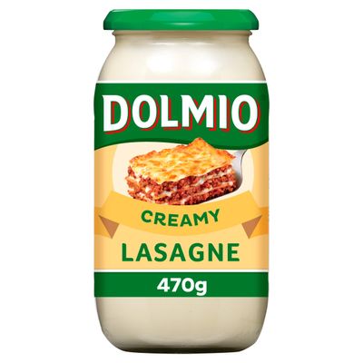 Dolmio Creamy Lasagne Pasta Sauce, 470 g - Serves 5