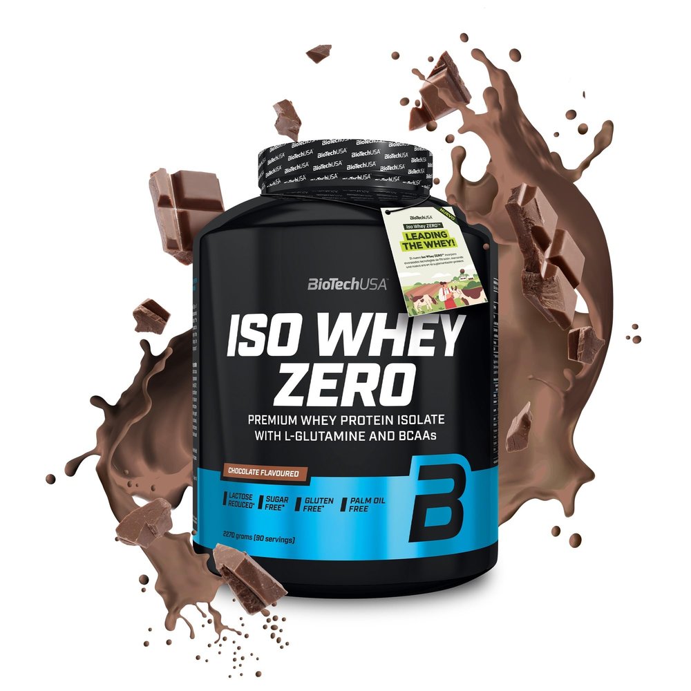 Biotech USA Iso Whey Zero Supplement, 2.27 kg, Chocolate