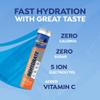 For Goodness Shakes Orange Rehydration Electrolyte Tablets, Fast Hydration, Replenishment & Recovery, 5 ION Electrolyte Drink, Zero Calorie, Sugar-Free, Fat-Free, Added Vitamin C, 20 Tablets view 2