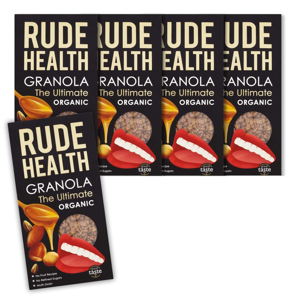 Rude Health The Ultimate Granola 500 Grams. (Pack of 5)