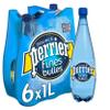 Perrier Fines Bulles 1L (Pack de 6) view 1