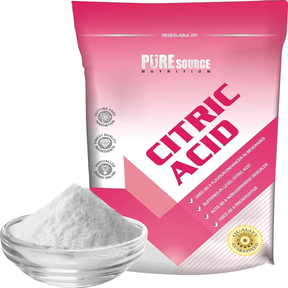 Citric Acid 10kg Food Grade, Best for Bath Bombs, Food Flavouring and Preserving, Cleaning & Descaling, 100% Pure, for Organic Production, GMO Free