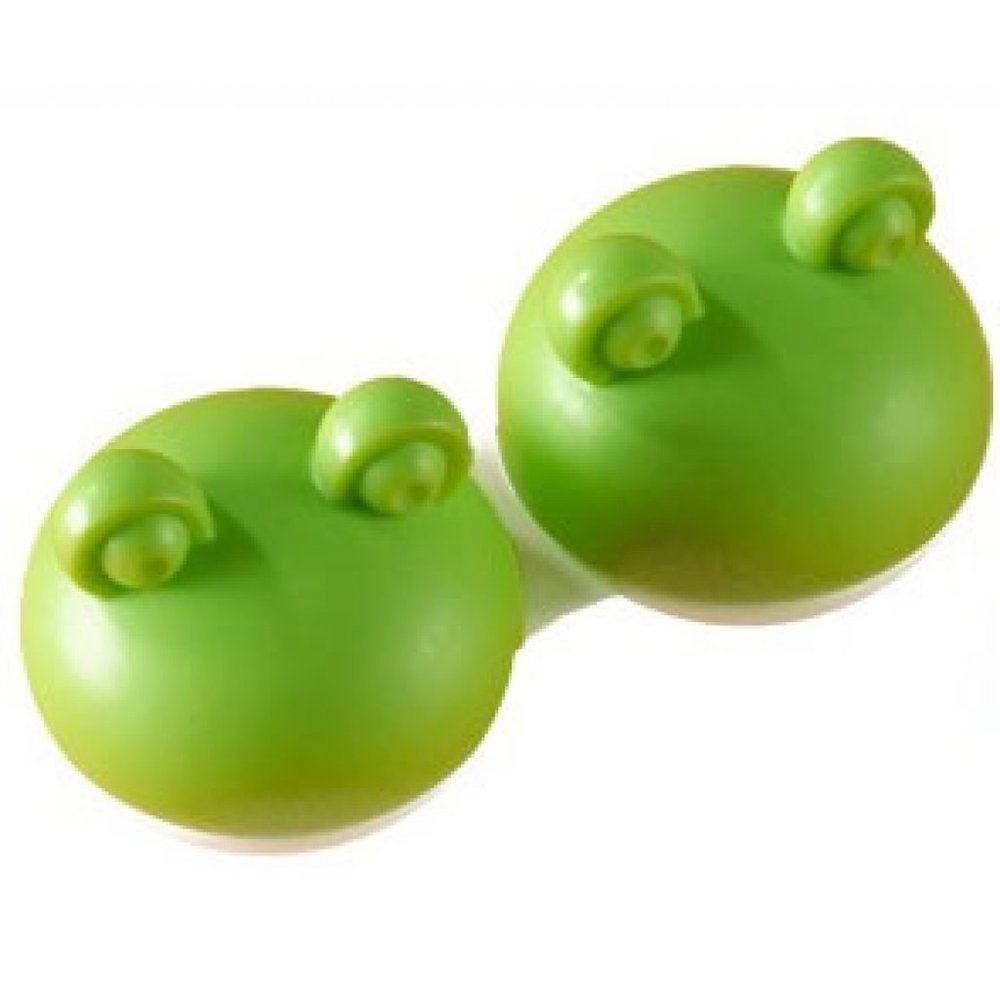 ConTact Lens Case in Frog Frog Design Q Case (Green)