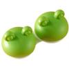 ConTact Lens Case in Frog Frog Design Q Case (Green) view 1