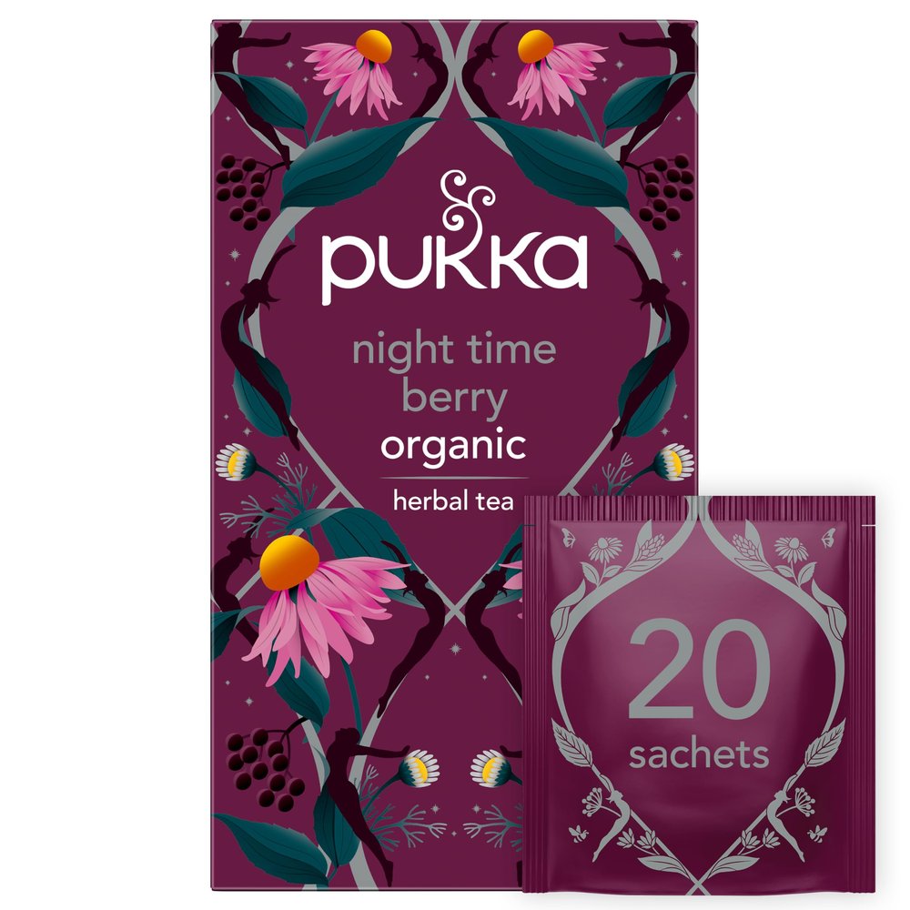 3M Pukka Organic Teas, Night Time, 20 Count