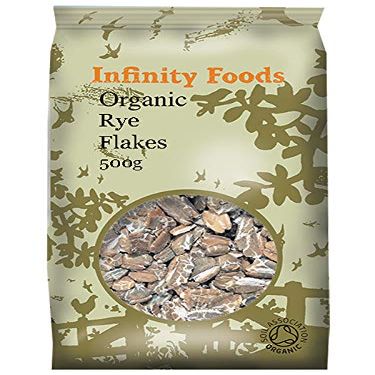 Infinity Foods Organic Rye Flakes, 500g