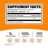 BulkSupplements.com L-Glutamine Powder | Glutamine Supplement, Gluten Free, 5000mg per Serving, 500g view 2