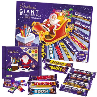 Cadbury Christmas Giant Selection Box Gift