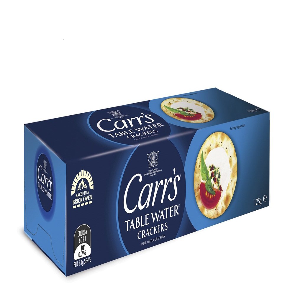 Carr's Table Water 125G x Case of 12
