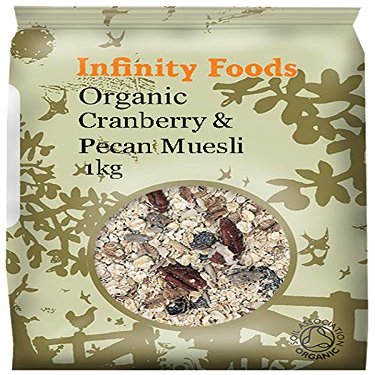 Infinity Foods Organic Cranberry and Pecan Muesli 1kg
