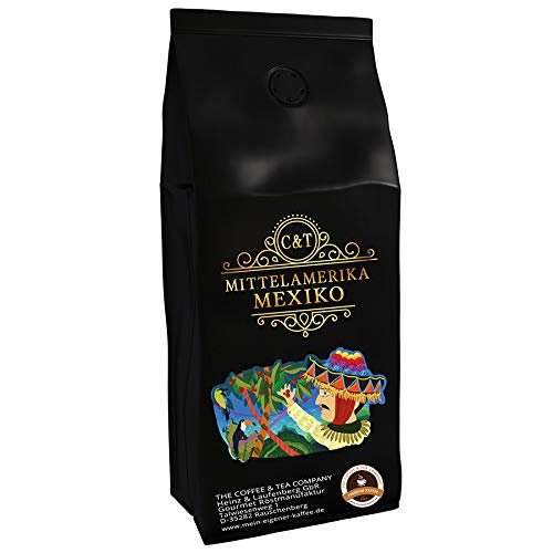Coffee Speciality from Central America - Mexico, The Aztec Empire (200 gr Whole Bean) - Country Coffee - Top Coffee - Low in Acidity and Healthy, Gentle and Freshly Roasted