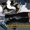 Youth/Kids Knee High Sports Athletic Baseball Softball Socks, BLACK, Youth Large view 4