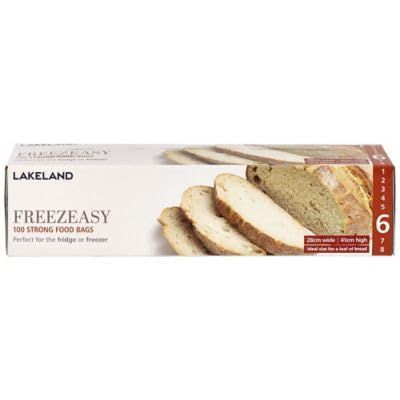 100 x Lakeland Freezeasy Freezer Bags - 28 x 41cm