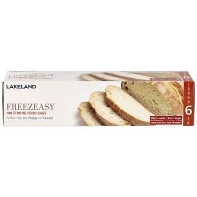 100 x Lakeland Freezeasy Freezer Bags - 28 x 41cm
