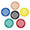 CanDo Web Hand Therapy Device, Latex, 7" Diameter, Set (Tan, Yellow, Red, Green, Blue, Black) view 1