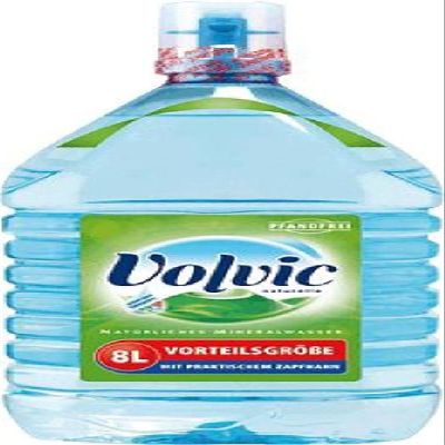 Volvic Natural mineral water, 1 bottle, 8 litres, without instructions