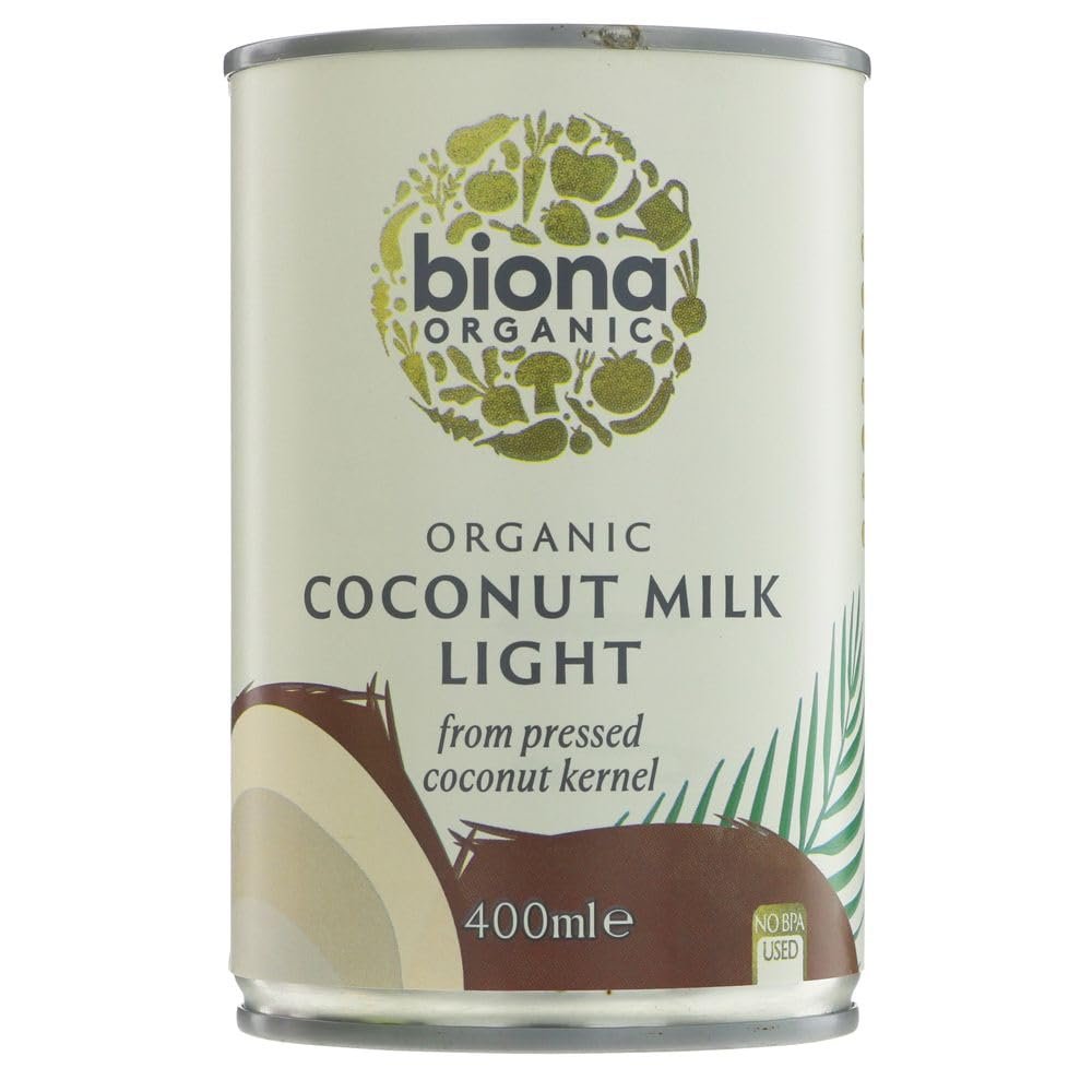 Biona Organic Coconut Milk Light (9% Fat 4x400ml