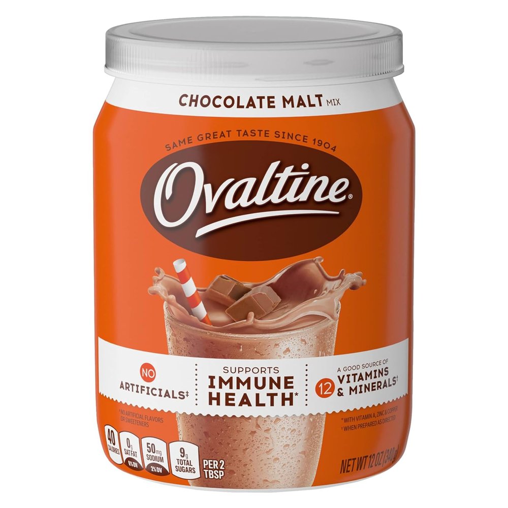 Ovaltine Chocolate Malt 12 oz