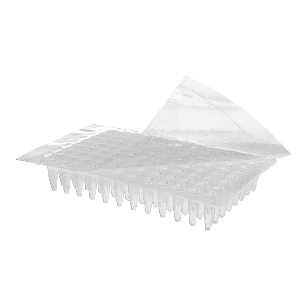 Axygen AxySeal PCR-SP Polyester Sealing Film for Tissue Culture, Short-Term Storage and Transportation, 80m Thick, 146mm Length, 79.6mm Width, Non-Sterile (Case of 500)