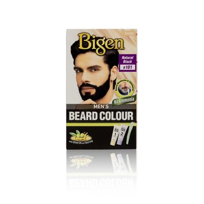 Bigen Men's Beard Natural Black B101