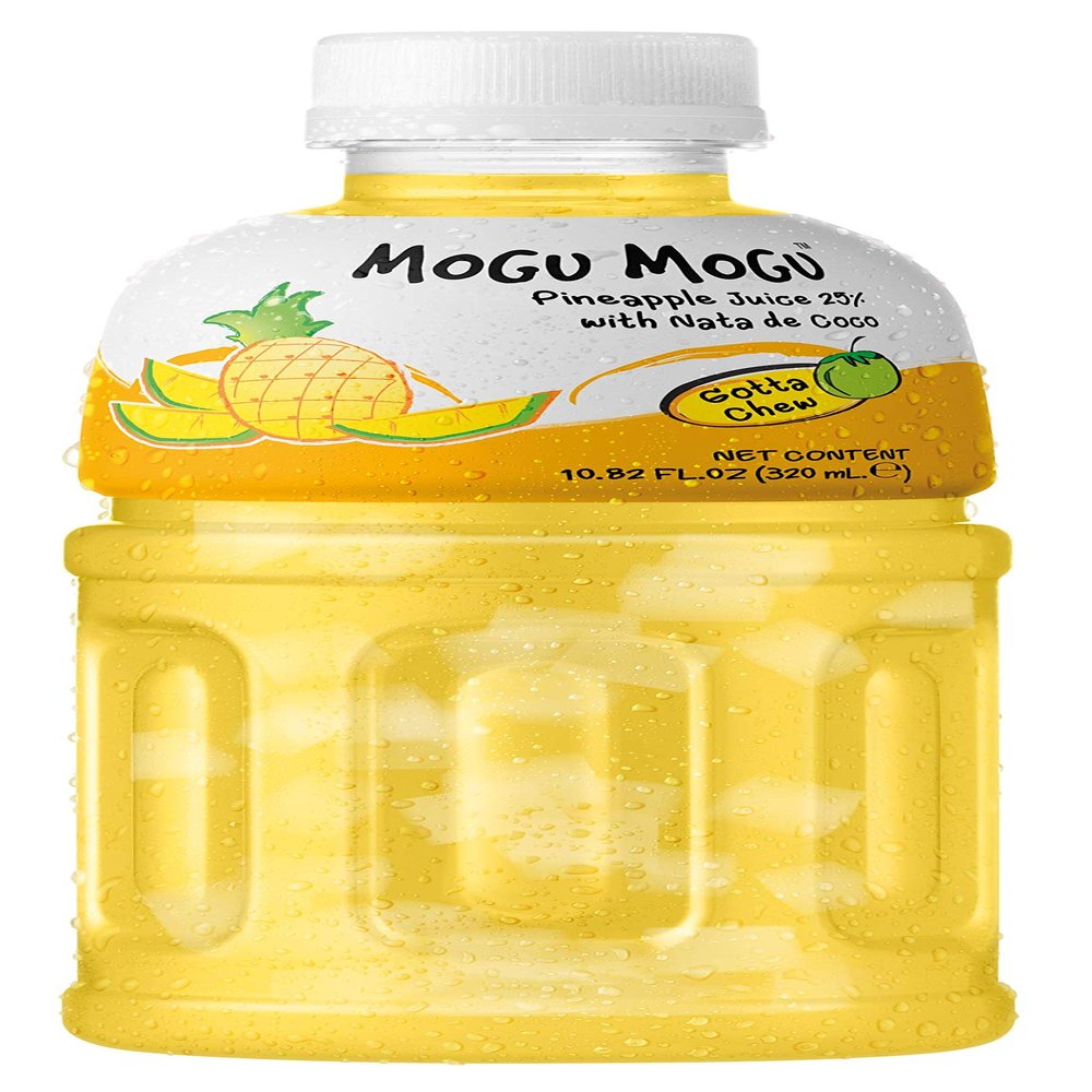 MOGU MOGU Pineapple Flavoured Drink with NATA De Coco 320 ml