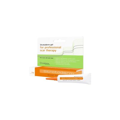 Strataderm gel for professional scar therapy for scars old & new5 grams