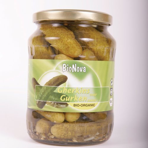 Bionova | Gherkins - Sour | 1 x 670g