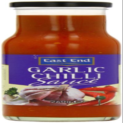 East End Garlic Chilli Sauce 260 g (Pack of 6)
