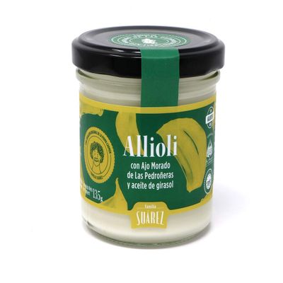 Allioli Garlic Salsa from the region of La Mancha Central Spain 135g.