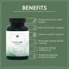 Calcium Citrate Capsules - 200mg Elemental Calcium per Dose - 120 Vegan Capsules - Non-GMO - G&G Vitamins view 3