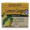 Bigelow Lemon Ginger Herb Plus Probiotics Tea - Caffeine Free - 18 Individually Wrapped Tea Bags view 2